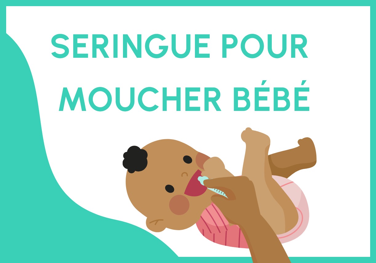 Calindoo Seringue nasale bébé - Nez bouché - Enfant dès 6 mois